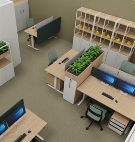 Proposed Arnold Lammering workplace redesign
